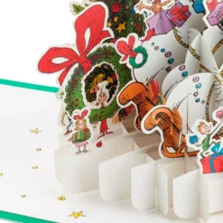 Hallmark Dr. Seuss™ How The Grinch Stole Christmas!™ Wreath 3D Pop-Up Christmas Card 12 Hallmark Dr. Seuss™ How The Grinch Stole Christmas!™ Wreath 3D Pop-Up Christmas Card -Hallmark Shop Dr. Seuss Grinch 3D PopUp Christmas Card 1499IXC7132 03