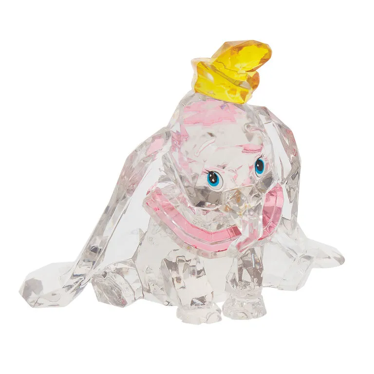 Enesco Disney Dumbo Facets Mini Figurine, 3.25" 1 Enesco Disney Dumbo Facets Mini Figurine, 3.25"