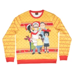 Bob's Burgers Family Hug Sweater -Hallmark Shop EMF TVSO 2021 August17 Studio Flats 103