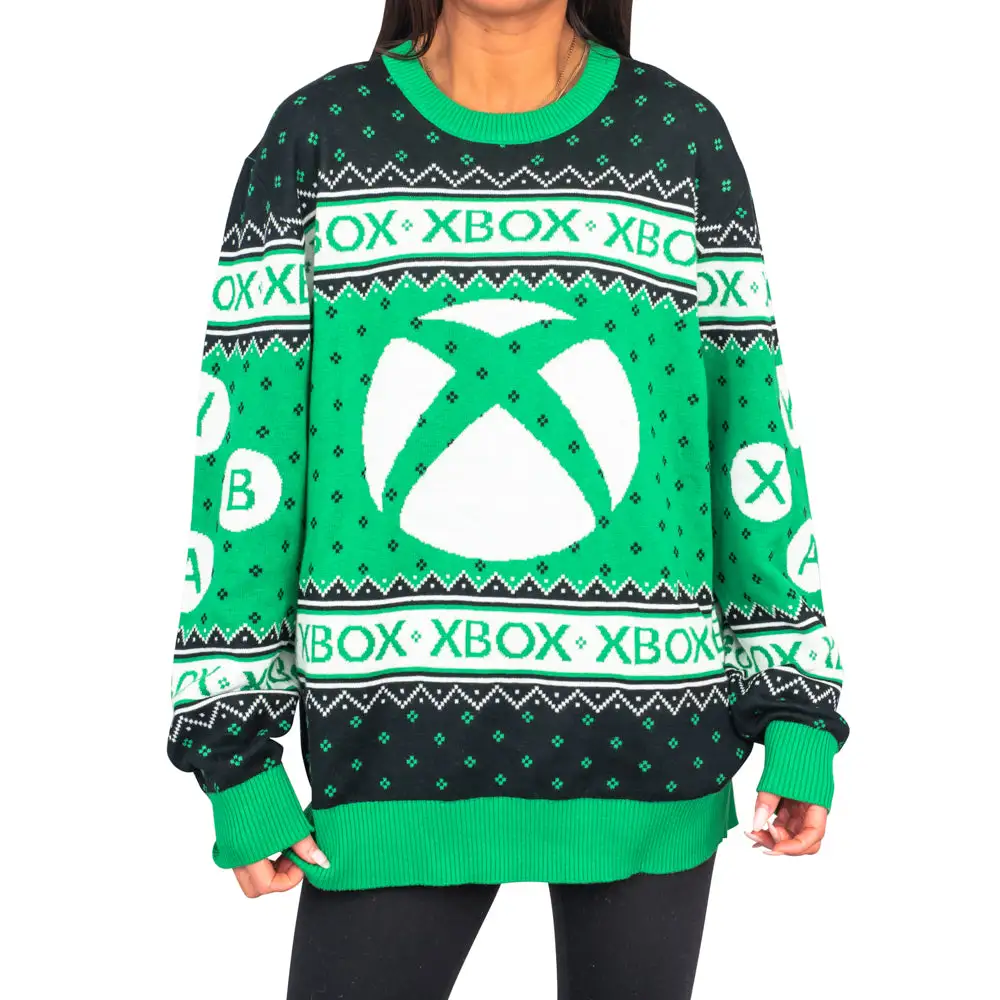 Xbox Big X Holiday Sweater 1 Xbox Big X Holiday Sweater