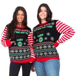 Santa Says Interactive LED Sweater -Hallmark Shop EMF TVSO 2021 December13 Studio Group 792