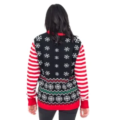Santa Says Interactive LED Sweater -Hallmark Shop EMF TVSO 2021 December8 Studio Dakota Riley 041