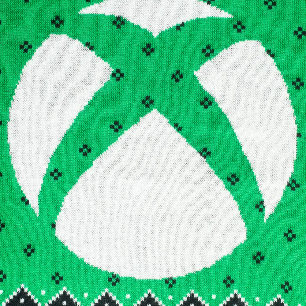 Xbox Big X Holiday Sweater 4 Xbox Big X Holiday Sweater - Image 4