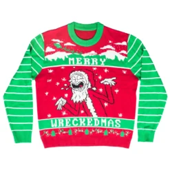 Rick & Morty Merry Wreckedmas Sweater -Hallmark Shop EMF TVSO 2021 June7 Studio Flats 7101
