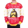 Friends Holiday Armadillo Sweater