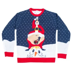 Santa Peeing Beverage Sweater -Hallmark Shop EMF TVSO 2021 November18 Studio Justin 0234
