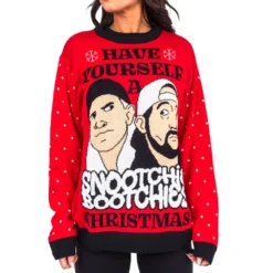 Jay & Silent Bob Snootchie Bootchies Sweater 8 Jay & Silent Bob Snootchie Bootchies Sweater -Hallmark Shop EMF TVSO 2021 November22 Studio Danielle 0709