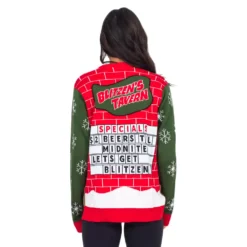 Blitzen's Tavern Beverage Sweater -Hallmark Shop EMF TVSO 2021 November22 Studio Danielle 0801