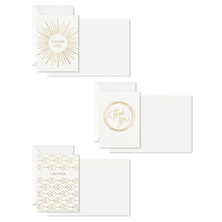 Hallmark Elegant Dimensions Boxed Blank Thank-You Notes Assortment, Pack Of 120 2 Hallmark Elegant Dimensions Boxed Blank Thank-You Notes Assortment, Pack Of 120 - Image 2