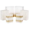 Hallmark Elegant Gold Assorted Sizes 6-Pack Gift Bags