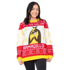 Friends Holiday Armadillo Sweater -Hallmark Shop FriendsHolidayArmadilloSweater 20344 ArmadilloSweater 046