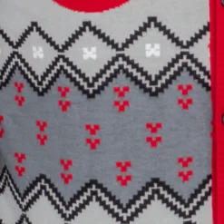 Women's Ghostbusters Logo Ugly Christmas Cardigan Sweater -Hallmark Shop GhostbusterCardiganFabric a6d14489 cdf0 43ee a9b9 de71d426aa53