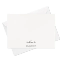 Hallmark Gray And Gold Bulk Blank Thank-You Notes, Pack Of 50 -Hallmark Shop Gray and Gold Bulk Blank ThankYou Notes Multipack 3THK2522 07