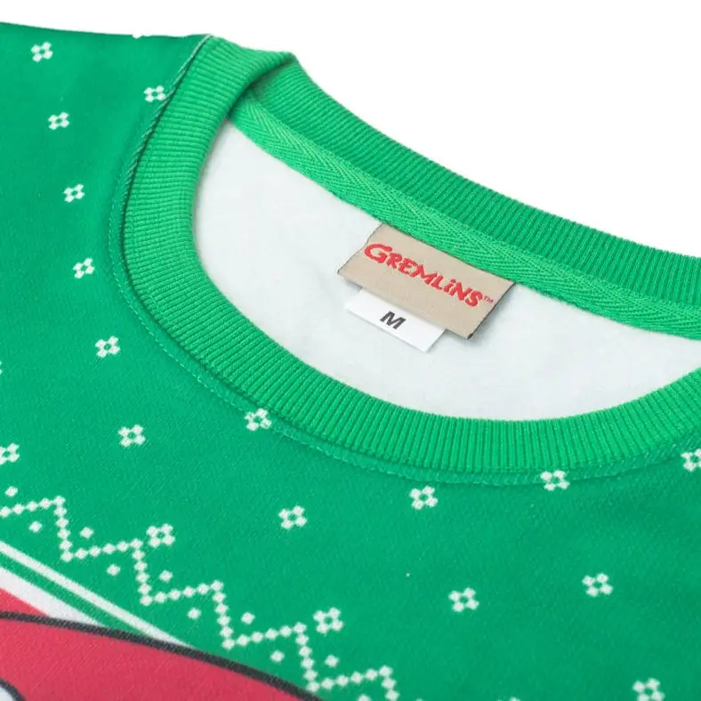 Gremlins Gizmo Santa Ugly Christmas Sweater 2 Gremlins Gizmo Santa Ugly Christmas Sweater - Image 2