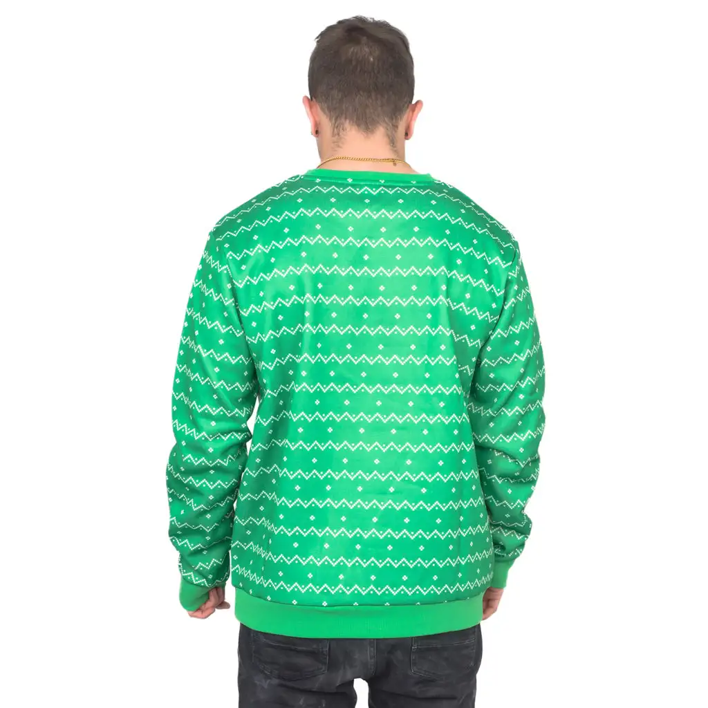 Gremlins Gizmo Santa Ugly Christmas Sweater 3 Gremlins Gizmo Santa Ugly Christmas Sweater - Image 3