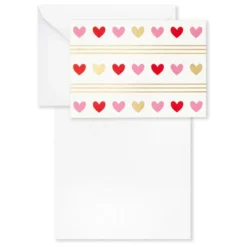 Hallmark Hearts Aplenty Assorted Blank Note Cards, Box Of 24 -Hallmark Shop Hearts Aplenty Assorted Blank Note Cards 5STZ5126 04