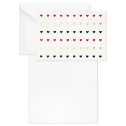 Hallmark Hearts Aplenty Assorted Blank Note Cards, Box Of 24 -Hallmark Shop Hearts Aplenty Assorted Blank Note Cards 5STZ5126 07