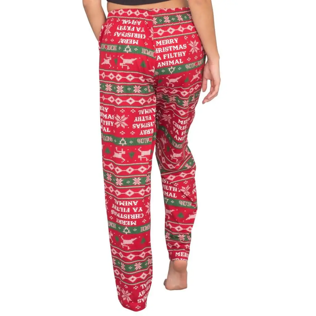 Home Alone Merry Christmas Ya Filthy Animal Lounge Pants 4 Home Alone Merry Christmas Ya Filthy Animal Lounge Pants - Image 4