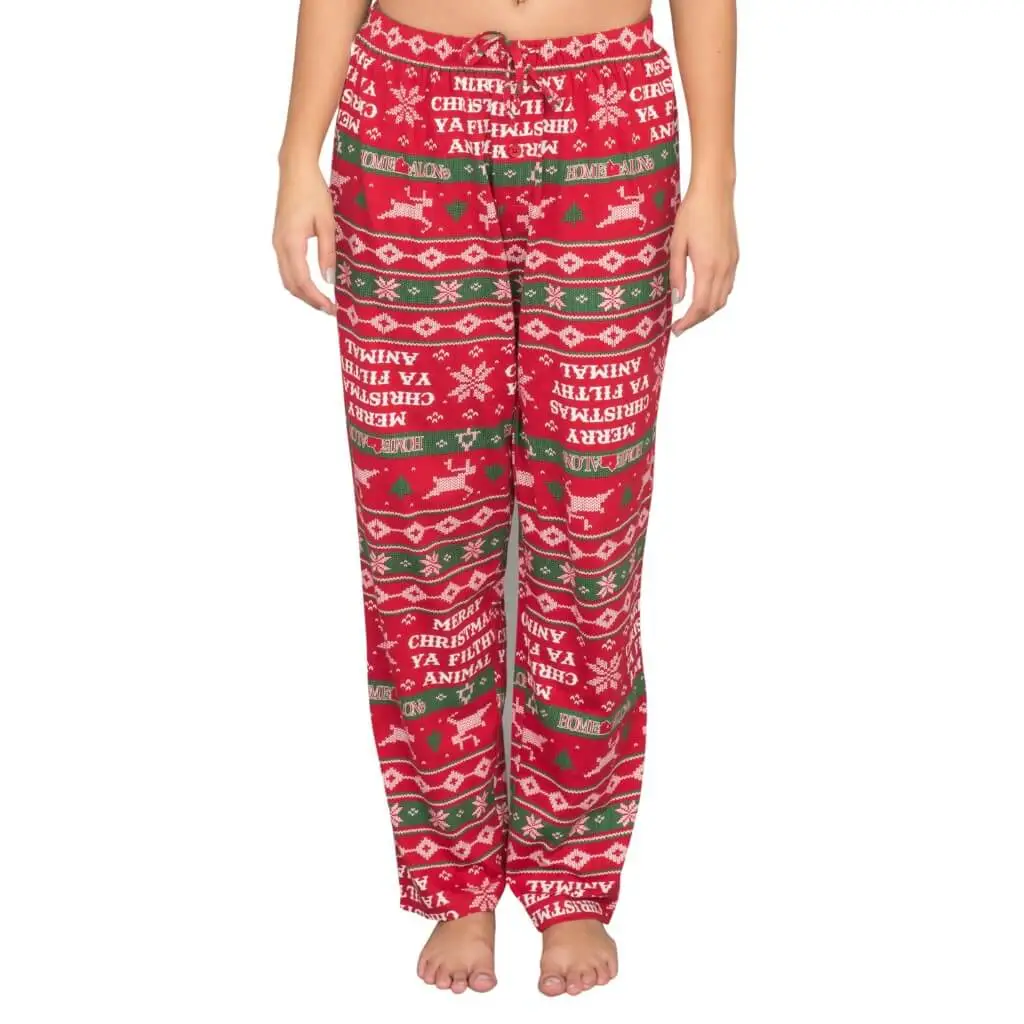 Home Alone Merry Christmas Ya Filthy Animal Lounge Pants 2 Home Alone Merry Christmas Ya Filthy Animal Lounge Pants - Image 2