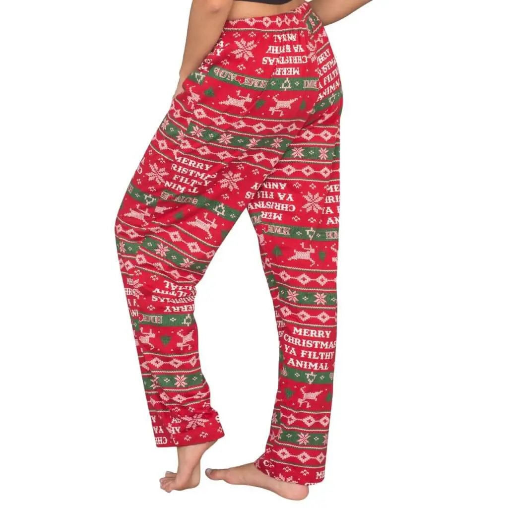 Home Alone Merry Christmas Ya Filthy Animal Lounge Pants 3 Home Alone Merry Christmas Ya Filthy Animal Lounge Pants - Image 3