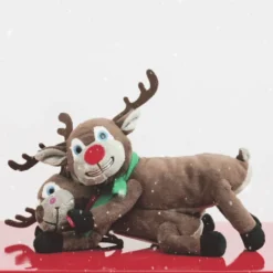 Humping Reindeer Animated Christmas Plush Toy Stuffed Animal