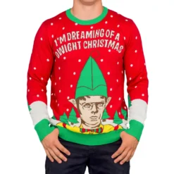 I'm Dreaming Of A Dwight Christmas Ugly Christmas Sweater 6 I'm Dreaming Of A Dwight Christmas Ugly Christmas Sweater -Hallmark Shop I mDreamingofaDwightChristmasUglySweater DwightSweaterUCS 39