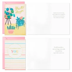 Hallmark Illustrated Floral Assorted Mother's Day Cards, Pack Of 36 -Hallmark Shop Illustrated Floral Mothers Day Cards Assortment 5MAY1000 03
