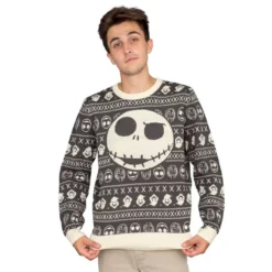 Jack Sally The Nightmare Before Christmas Ugly Christmas Sweater