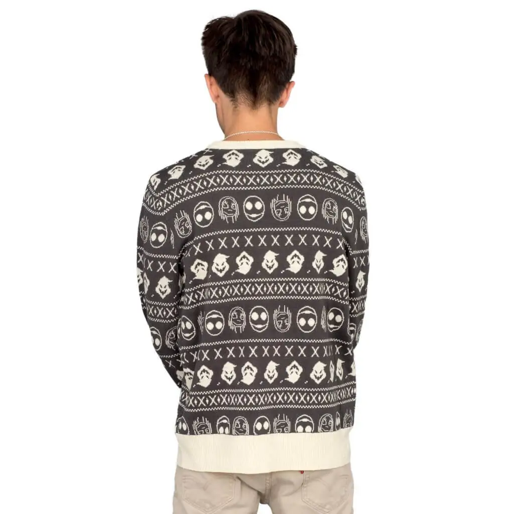 Jack Sally The Nightmare Before Christmas Ugly Christmas Sweater 4 Jack Sally The Nightmare Before Christmas Ugly Christmas Sweater - Image 4