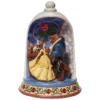 Enesco Jim Shore Disney Beauty And The Beast Rose Dome Figurine, 10.3"