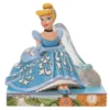 Enesco Jim Shore Disney Cinderella And Glass Slipper Figurine, 5.3"