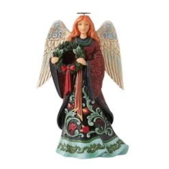Enesco Jim Shore Holiday Manor Angel Figurine, 9.25"