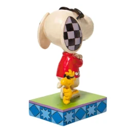 Enesco Jim Shore Peanuts Joe Cool & Woodstock Figurine, 5" 5 Enesco Jim Shore Peanuts Joe Cool & Woodstock Figurine, 5" -Hallmark Shop Jim Shore Joe Cool Snoopy Woodstock Figurine 6010115 03