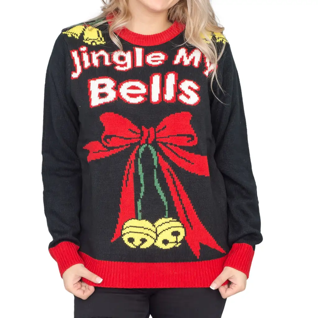 Jingle My Bells Hanging Decoration Ugly Christmas Sweater 3 Jingle My Bells Hanging Decoration Ugly Christmas Sweater - Image 3
