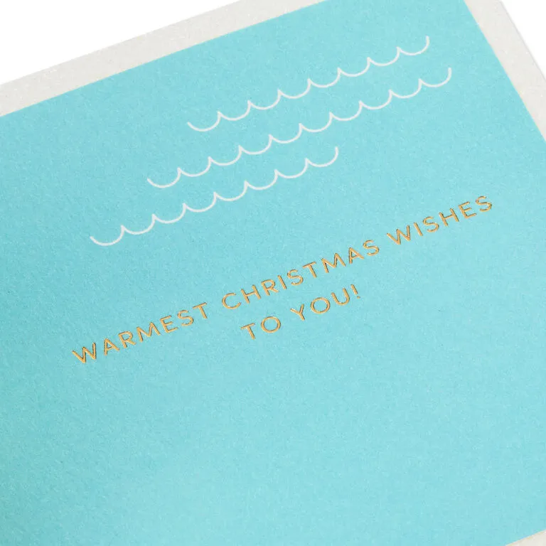 Hallmark Jolly Holidays Beach Santa 3D Pop-Up Christmas Card 5 Hallmark Jolly Holidays Beach Santa 3D Pop-Up Christmas Card - Image 5