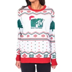 MTV Logo Sweaters 12 MTV Logo Sweaters -Hallmark Shop MTVLogoSweater3 210005 MTVSANTACAP 380