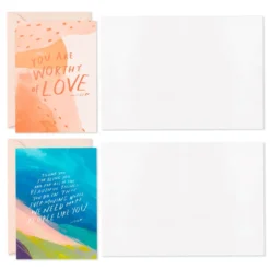 Hallmark Morgan Harper Nichols Booklet Of Assorted Blank Note Cards, Pack Of 12 -Hallmark Shop Morgan Harper Nichols Blank Note Cards in Booklet 3SOM1192 06