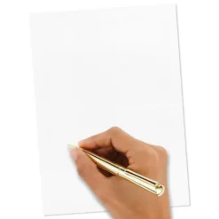 Hallmark Bulk Navy And Gold Assorted Blank Thank-You Notes, Box Of 120 -Hallmark Shop Navy and Gold Assorted Blank ThankYou Notes Bulk Pack 5STZ1064 05