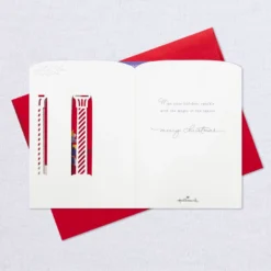 Hallmark Nutcracker Musical 3D Pop-Up Christmas Card With Light -Hallmark Shop Nutcracker Shadow Box 3D PopUp Music Light Christmas Card 1099XOD4041 09