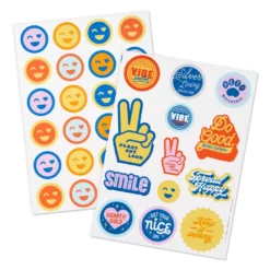 Hallmark Keep It Sunny Postcards, Book Of 10 17 Hallmark Keep It Sunny Postcards, Book Of 10 -Hallmark Shop Orange and Blue Keep It Sunny Postcards 1SOM3857 08