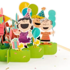Hallmark Peanuts® Gang Celebrating You 3D Pop-Up Birthday Card -Hallmark Shop Peanuts Gang Snoopy 3D PopUp Birthday Card 1499LAD2739 05