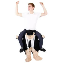 Ride On Jewish Rabbi Bear Costume 8 Ride On Jewish Rabbi Bear Costume -Hallmark Shop Piggyback Rideon Rabbi Dancing2