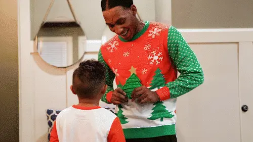 Youth 3d Xmas Tree Pop-It Sweater 2 Youth 3d Xmas Tree Pop-It Sweater - Image 2