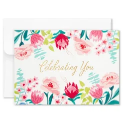 Hallmark Pretty Floral Assorted Blank Thank-You Notes, Box Of 24 -Hallmark Shop Pretty Floral Assorted Blank ThankYou Notes in Box 1499TYN2424 06