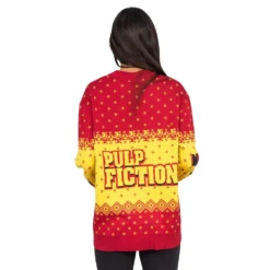 Pulp Fiction Merry Xmas Again Sweater -Hallmark Shop PulpFictionMerryXmasAgainSweater UFSM2083TV PULPFICTION 062