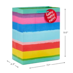 Hallmark Birthday Rainbow 8-Pack Gift Bags, Assorted Sizes And Designs -Hallmark Shop Rainbow Birthday Gift Bags Assorted Sizes Designs 5EGB7427 05