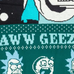 Women's Rick And Morty Aww Geez, Rick Ugly Christmas Sweater -Hallmark Shop RickandMortyAwwGeez 1f7c92b7 d529 4329 be13 05f9d4ff076d