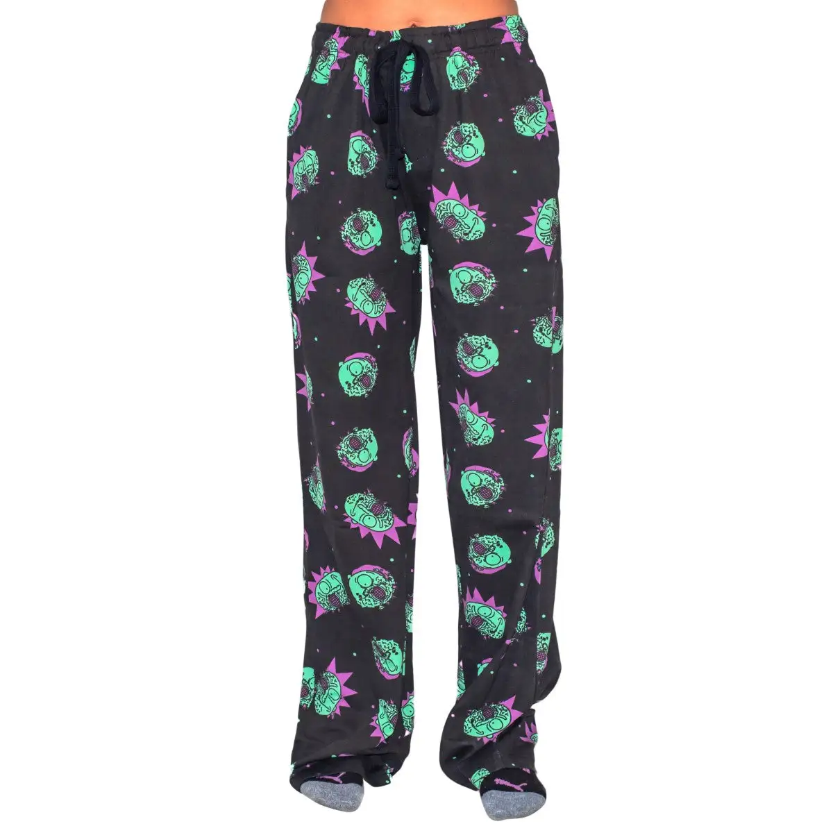 Rick And Morty Monster Face Pattern Adult Lounge Pants 1 Rick And Morty Monster Face Pattern Adult Lounge Pants