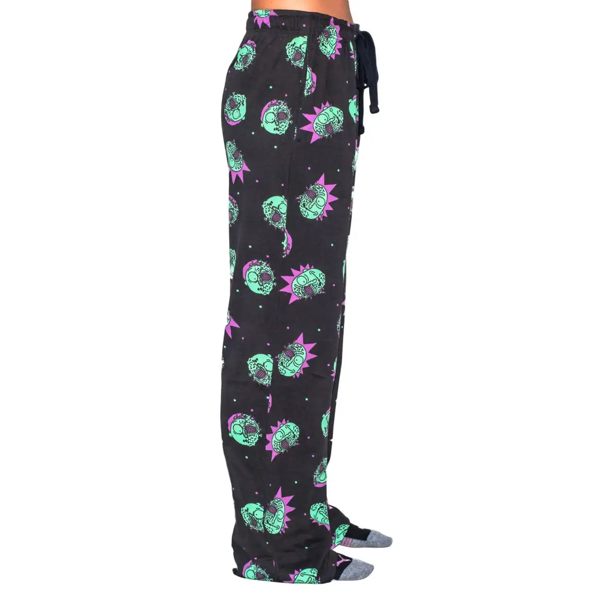 Rick And Morty Monster Face Pattern Adult Lounge Pants 2 Rick And Morty Monster Face Pattern Adult Lounge Pants - Image 2