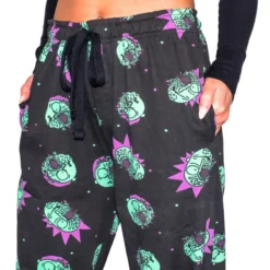 Rick And Morty Monster Face Pattern Adult Lounge Pants 7 Rick And Morty Monster Face Pattern Adult Lounge Pants -Hallmark Shop RickandMortyMonsterFacePatternAdultLoungePants 011